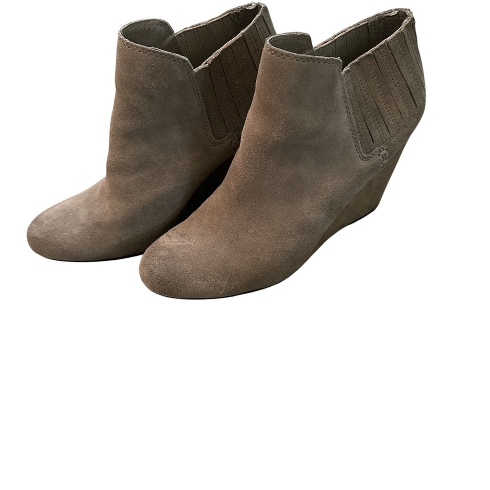 Dolce Vita Taupe Ankle Booties